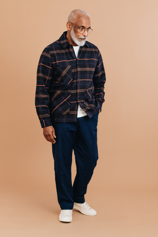 Blanket Check Atelier Overshirt