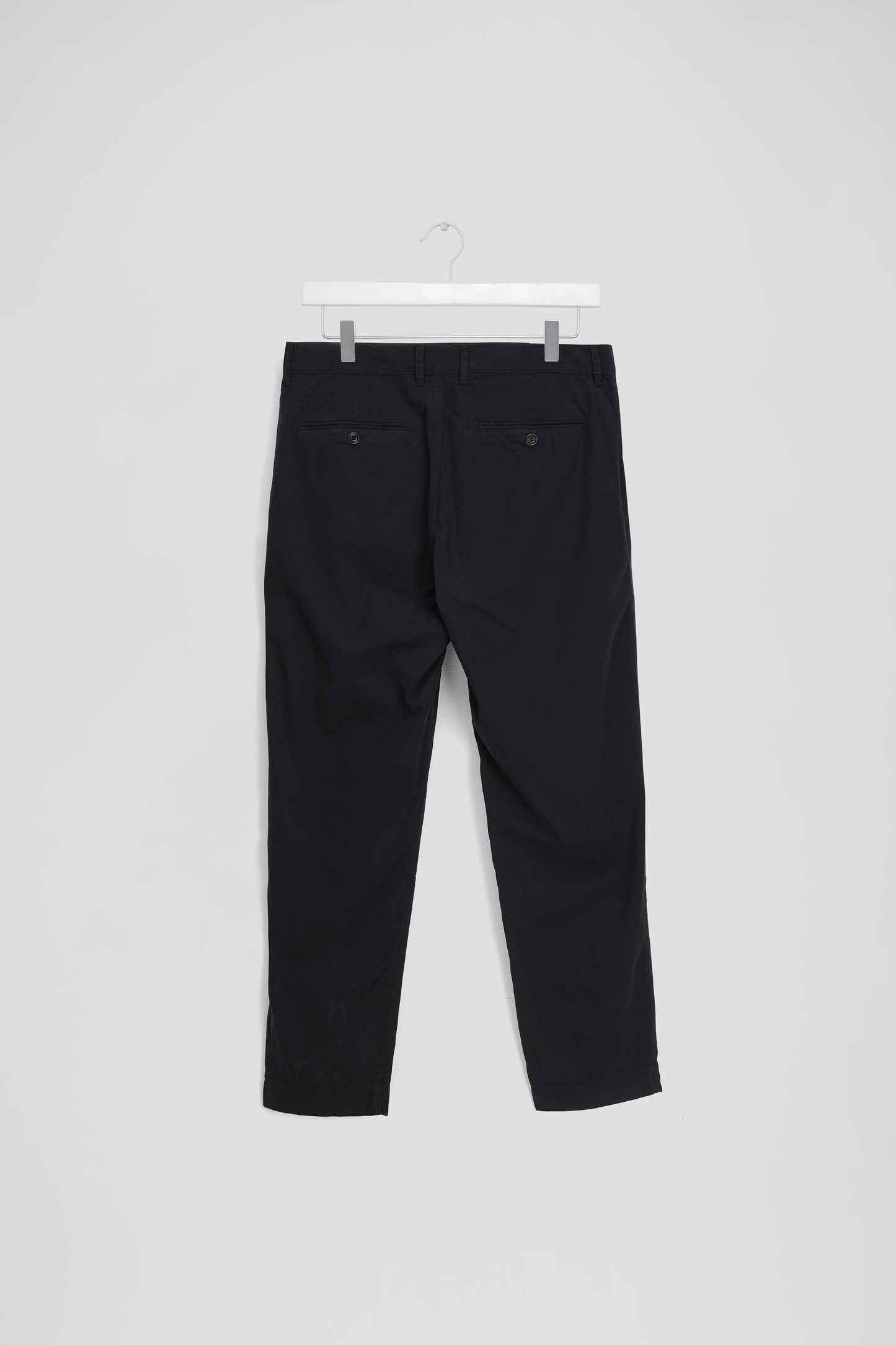 Organic Twill Double Pleated Trouser